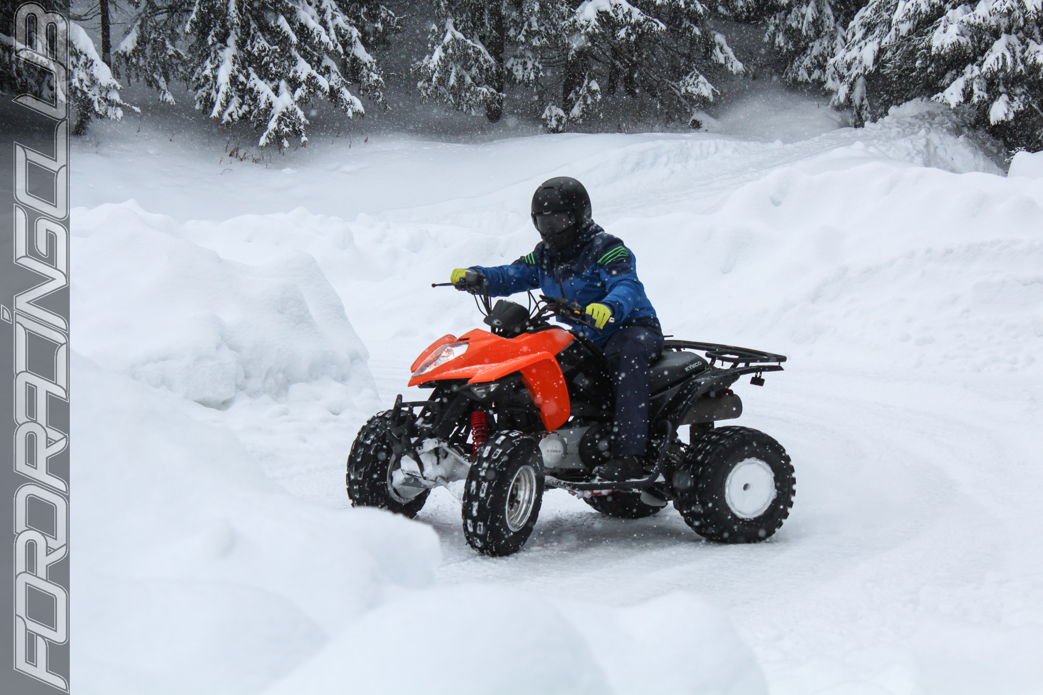 FORD RACING CLUB Ice Quad à Flaine